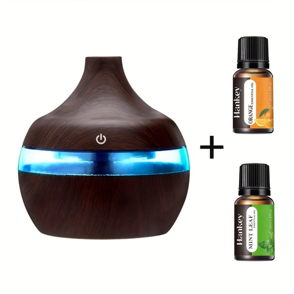 Home Fragrance Essence - 2-In-1 Wood Air Humidifier & Aroma