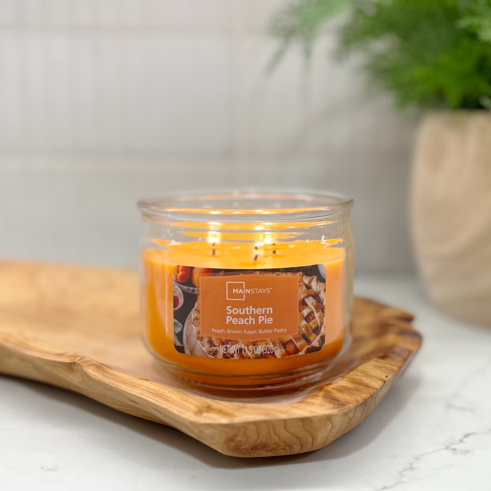 Southern Peach Pie Scented Lar - đánh giá và giá Home Fragrance Warm Vanilla Scented Candle