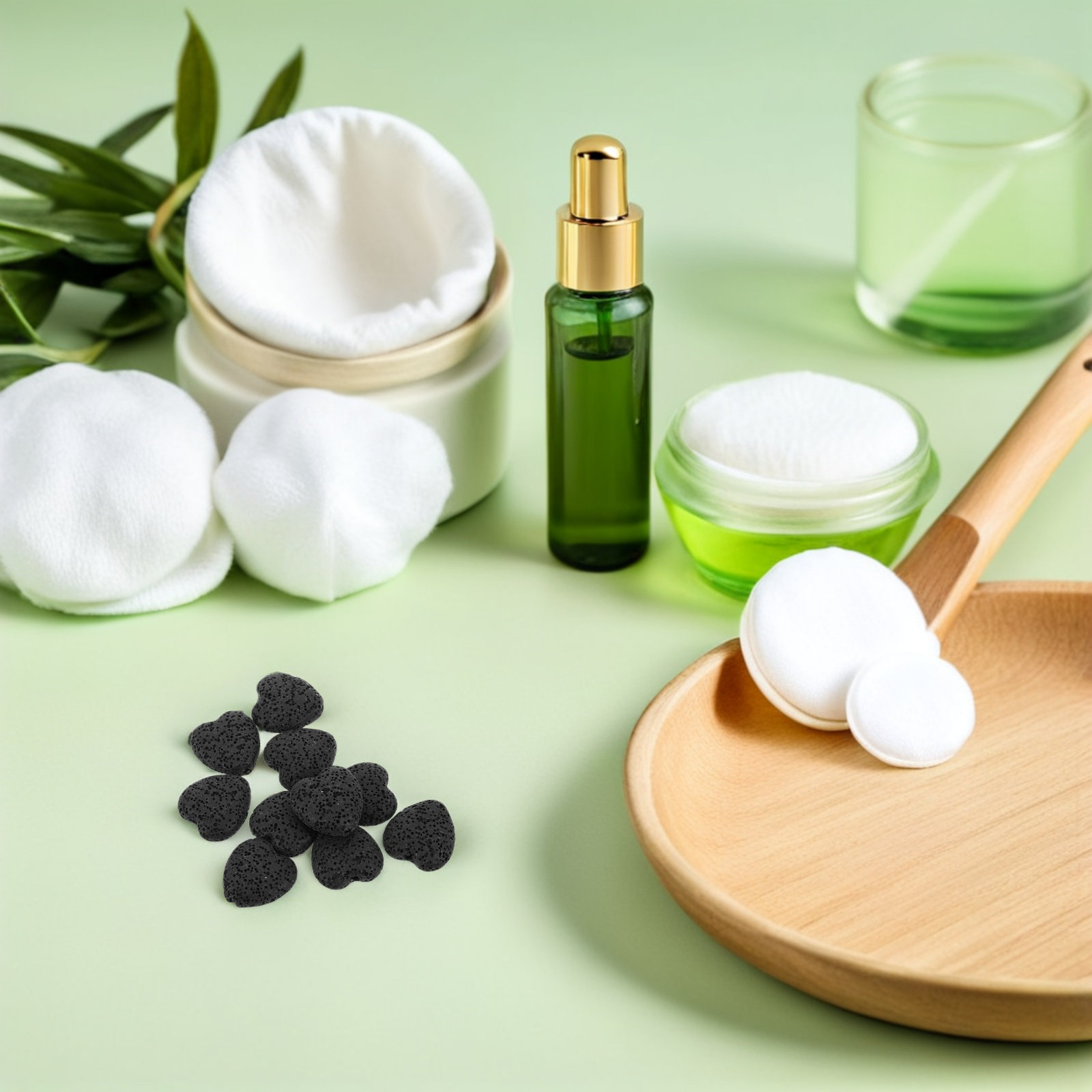 20Pcs Heart Volcanic Lava Rock - đánh giá và giá Home Fragrance Diffuser