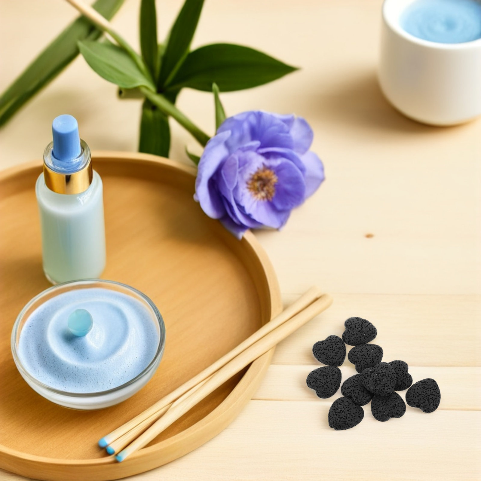 20Pcs Heart Volcanic Lava Rock - đánh giá và giá Home Fragrance Diffuser