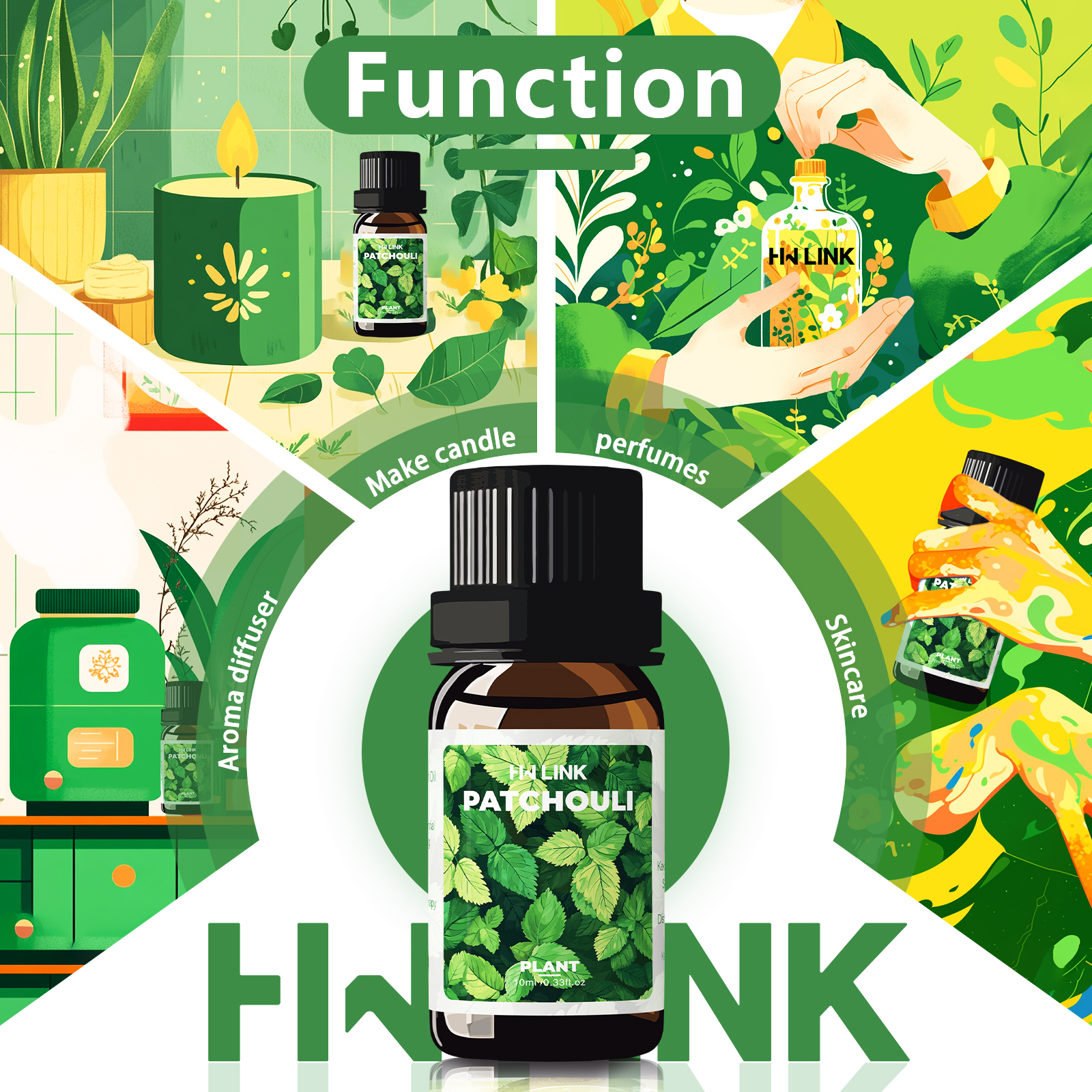 10ml Patchouli Essential Oils  - đánh giá và giá Home Fragrance Essence