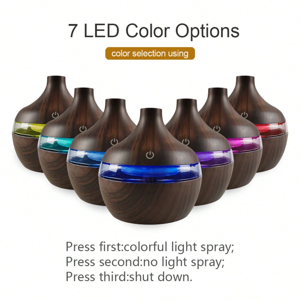 2-In-1 Wood Air Humidifier & A - đánh giá và giá Home Fragrance Essence