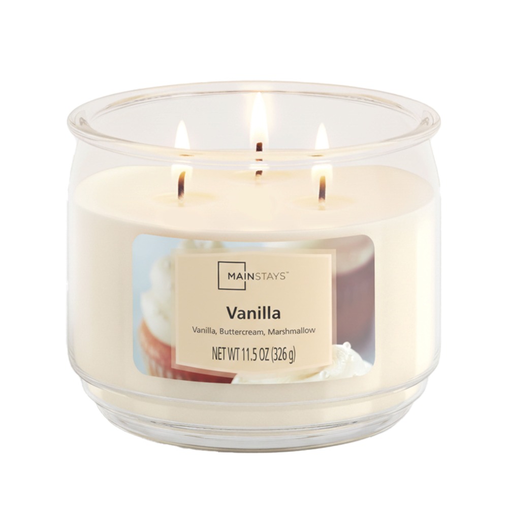 Vanilla Scented Glass Jar Cand - đánh giá và giá Home Fragrance Aromatherapy