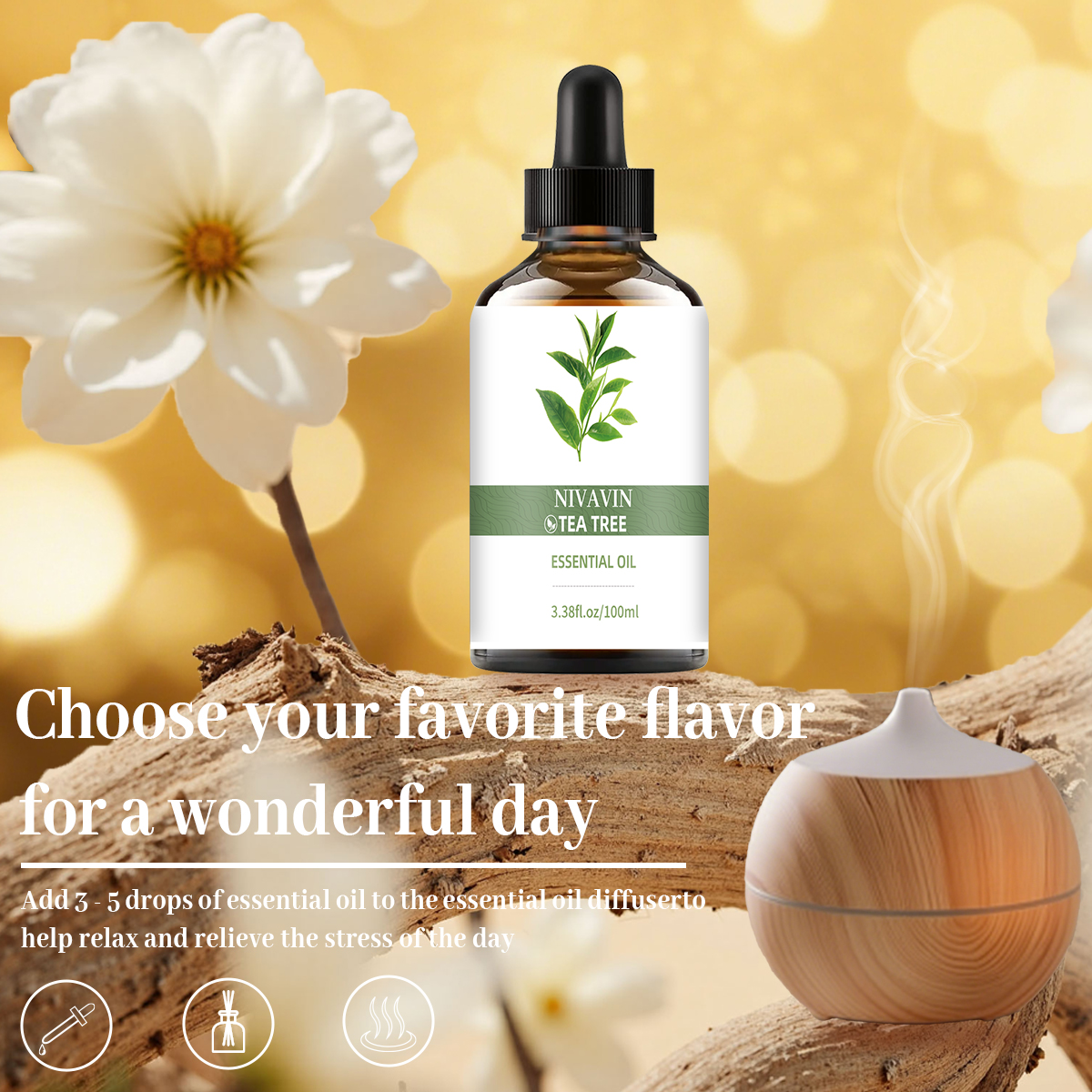 NIVAVIN 30ml/60ml/100ml Tea Tr - đánh giá và giá Home Fragrance Co
