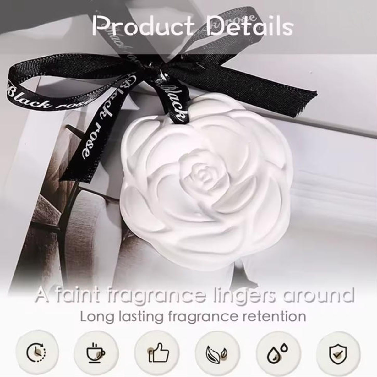 1/3/5/8/10PCS Camellia Gypsum  - đánh giá và giá Home Fragrance Premium
