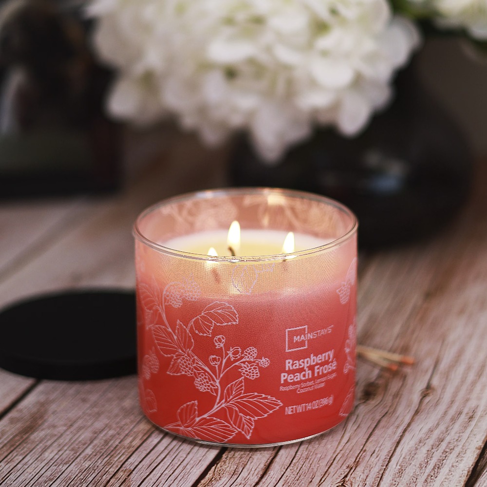 3 Wick Ombre Wrap Scented Cand - đánh giá và giá Home Fragrance Aromatherapy