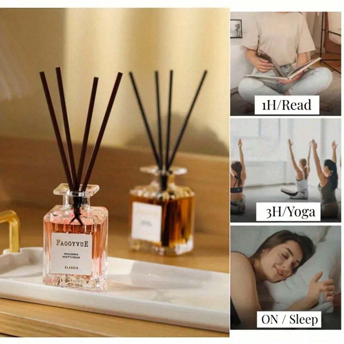 50ml Flameless Reed Diffuser A - đánh giá và giá Home Fragrance Premium