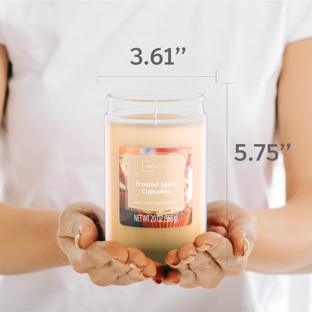 Frosted Spice Cupcakes Scented - đánh giá và giá Home Fragrance Warm Vanilla Scented Candle
