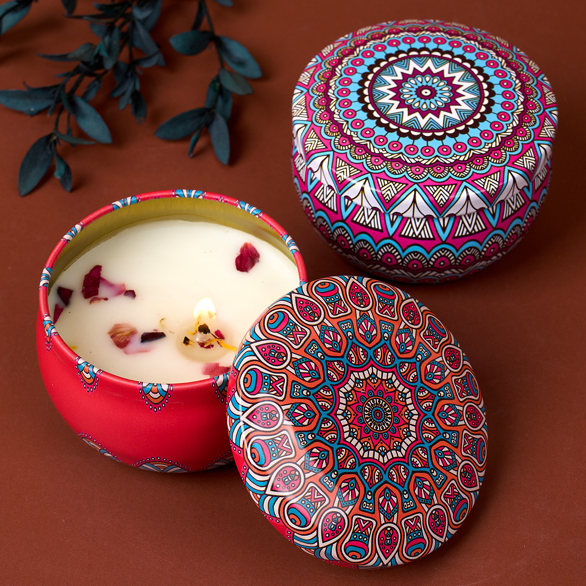 4PCS/Set Scented Candle Box Vi - đánh giá và giá Home Fragrance Set Gift