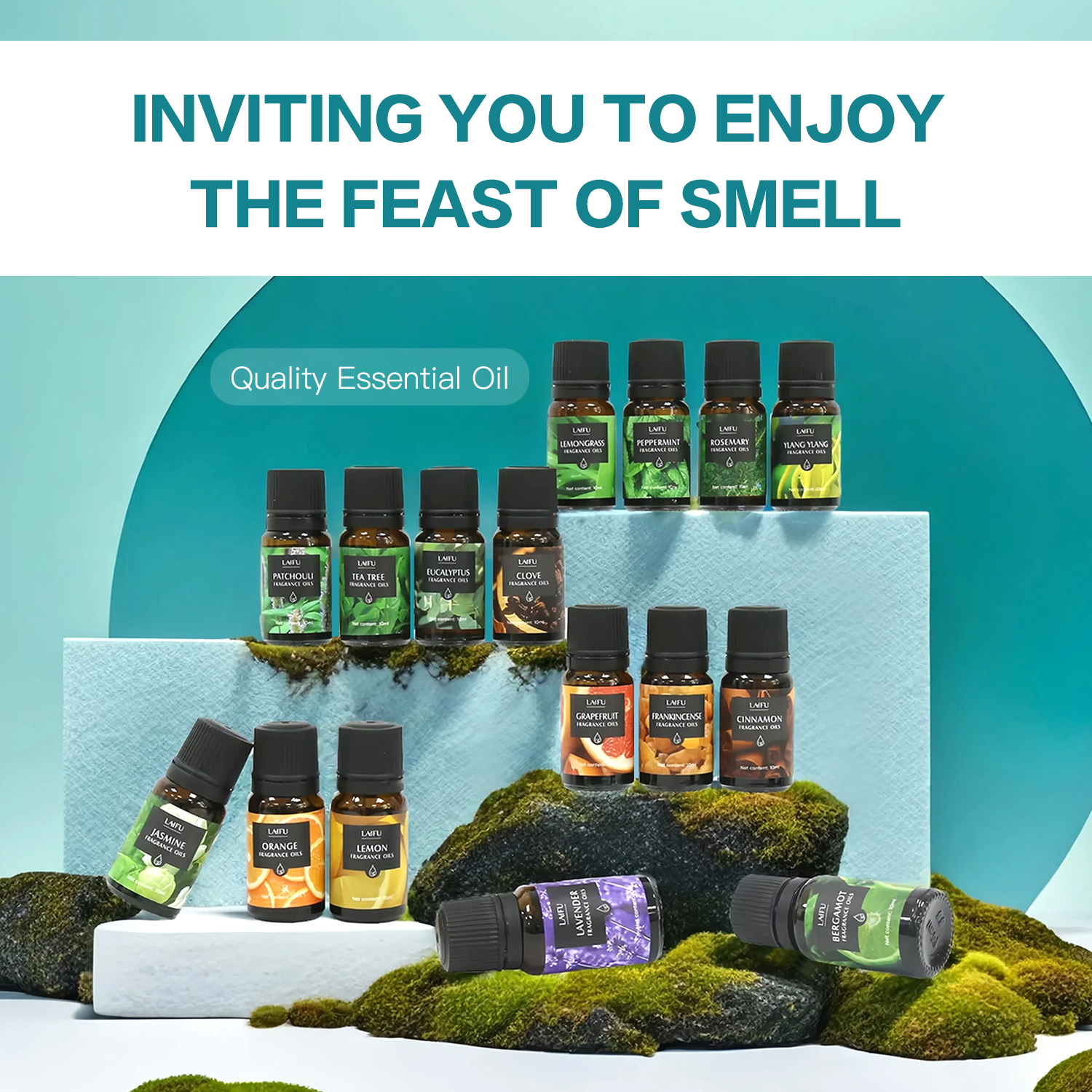 16x10ml Essential Oils Set for - đánh giá và giá Home Fragrance Set Gift