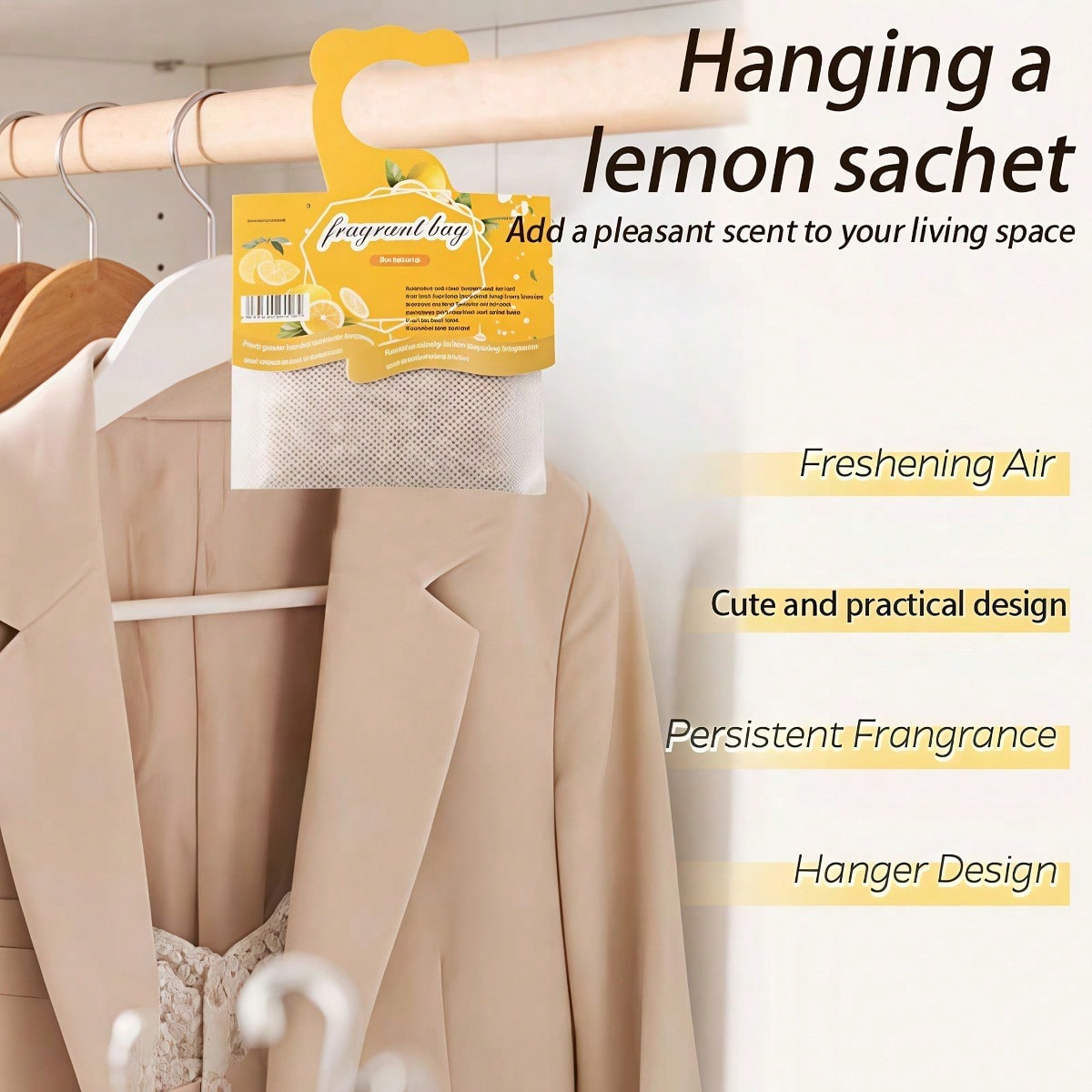Hanging Lemon Scented Sachets, - đánh giá và giá Home Fragrance Essence