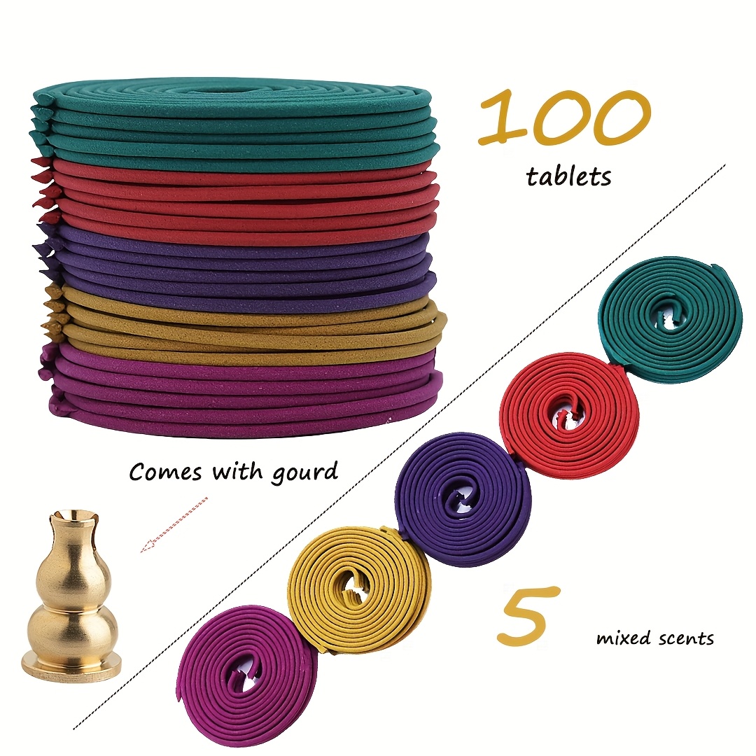 100 Pieces of Mixed Spiral Aro - đánh giá và giá Home Fragrance Best