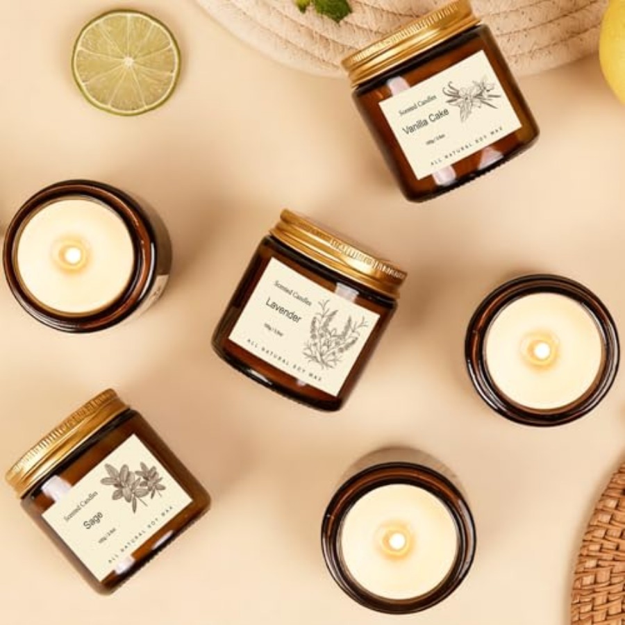 Scented Candles Gift Set for H - đánh giá và giá Home Fragrance Set Gift