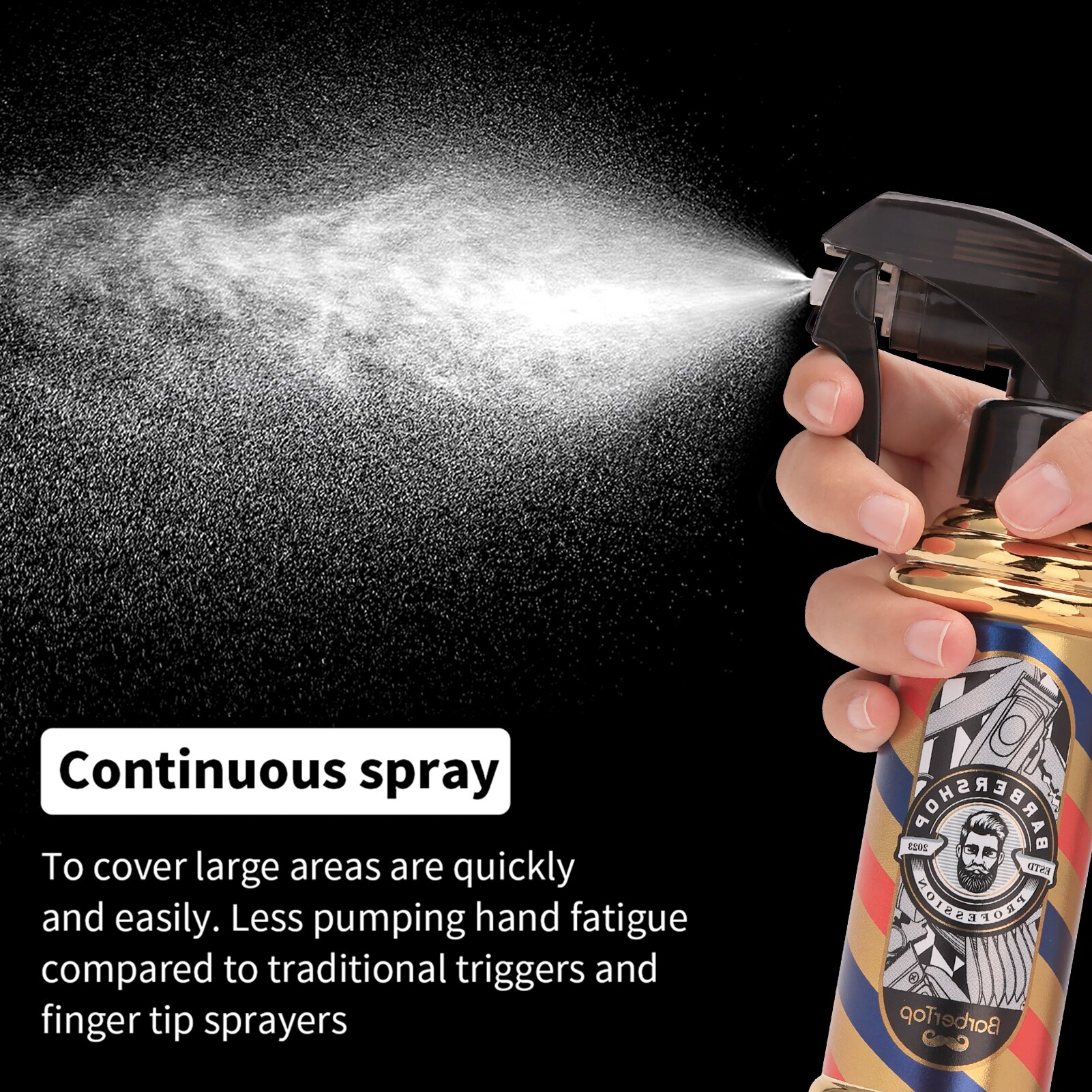Retro Hairdressing Spray Bottl - đánh giá và giá Room Spray Bottle
