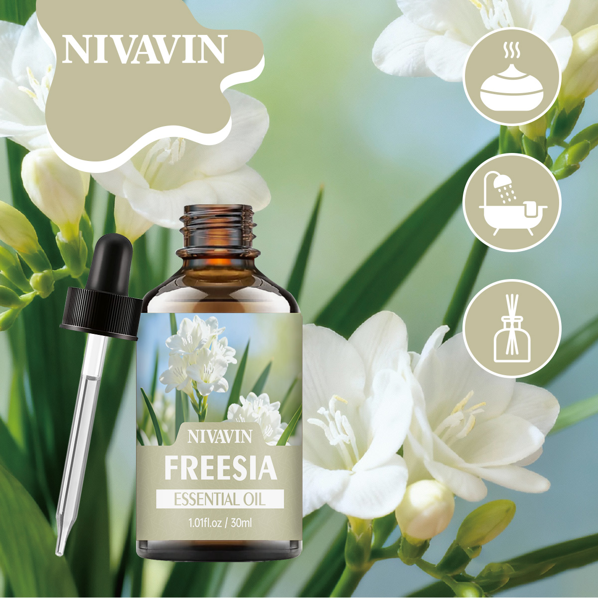 NIVAVIN 30ml/60ml/100ml Freesi - đánh giá và giá Home Fragrance Co