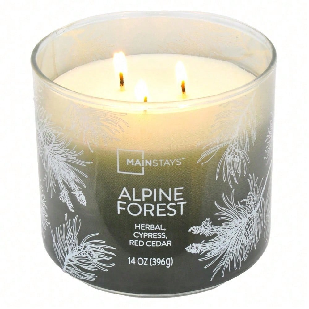 3-Wick Ombre Wrapped Alpine Fo - đánh giá và giá Home Fragrance Aromatherapy