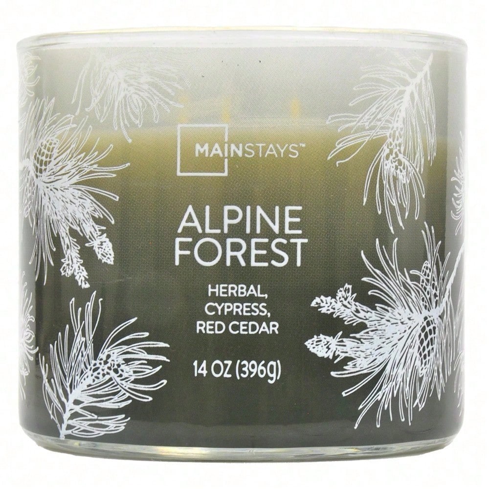 3-Wick Ombre Wrapped Alpine Fo - đánh giá và giá Home Fragrance Aromatherapy