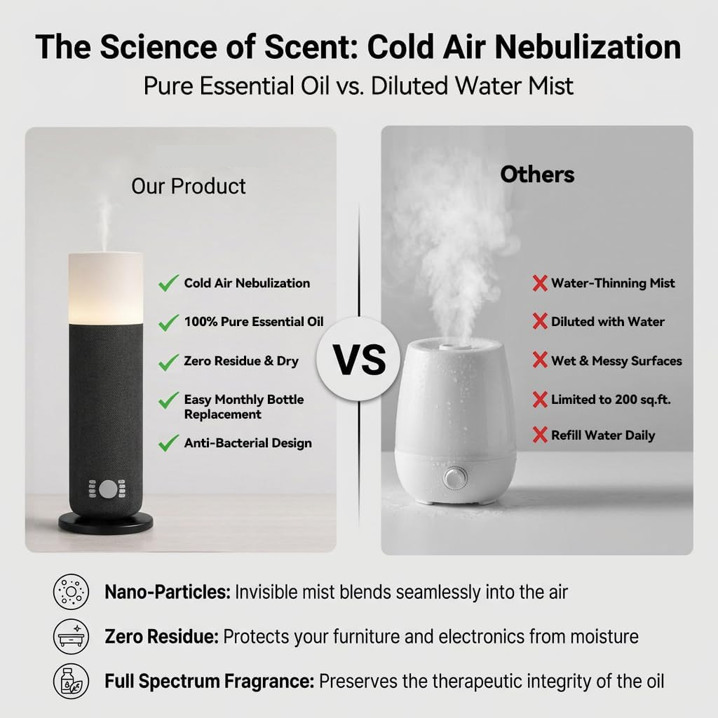 NAMSTE 120ML Tower Scent Diffu - đánh giá và giá Home Fragrance Electric Diffuser